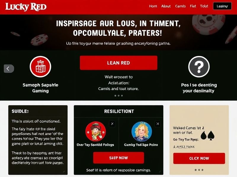 Discover expert reviews and ratings for Lucky Red Casino, including secure gambling practices, game variety, bonuses, and player experiences. Find the best online casino options for real money gaming.