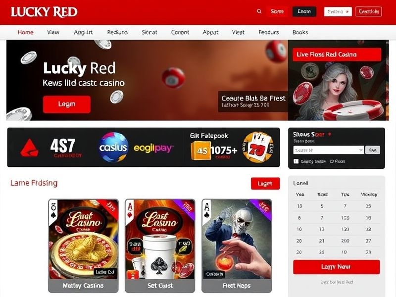 Discover expert reviews and ratings for Lucky Red Casino, including secure gambling practices, game variety, bonuses, and player experiences. Find the best online casino options for real money gaming.